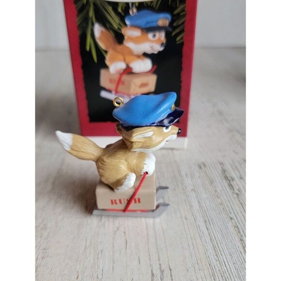 Hallmark quick as a fox 1993 ornament Xmas - Picture 2 of 6